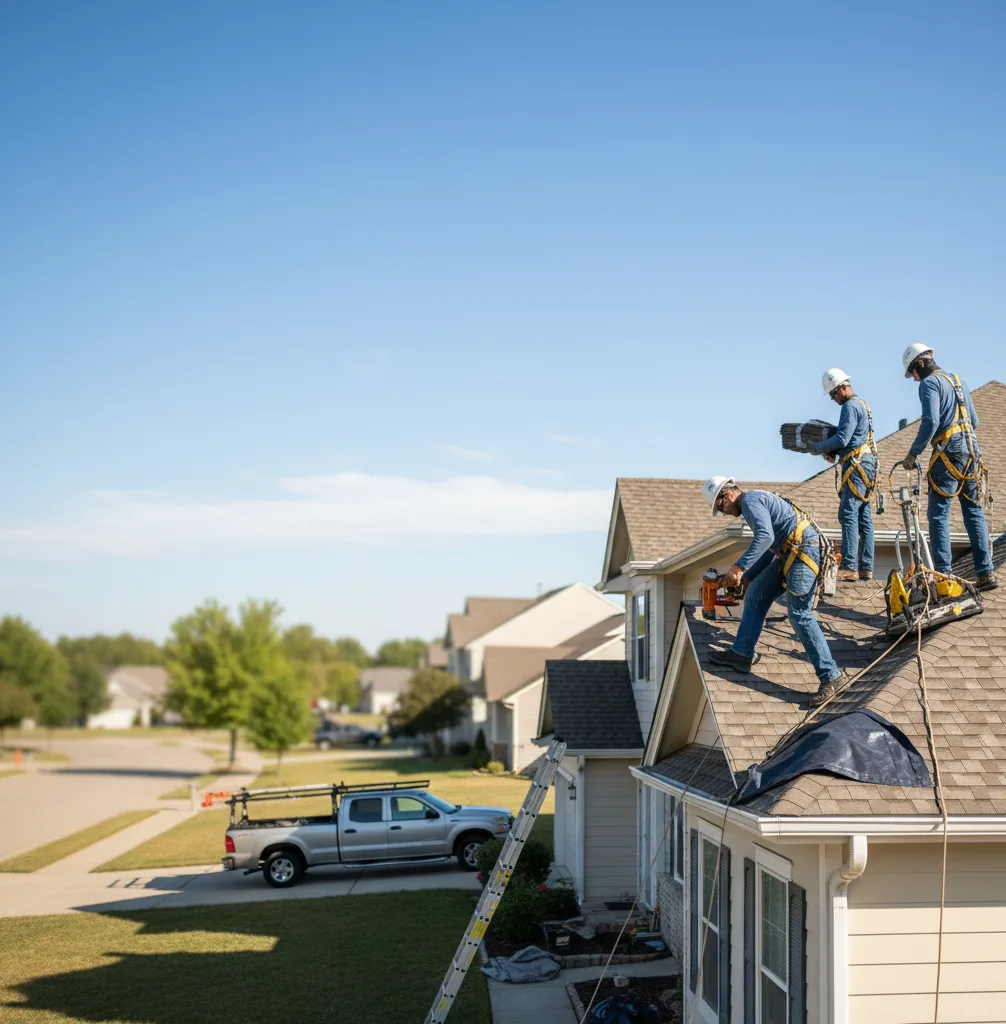 Roof Repair in Minco